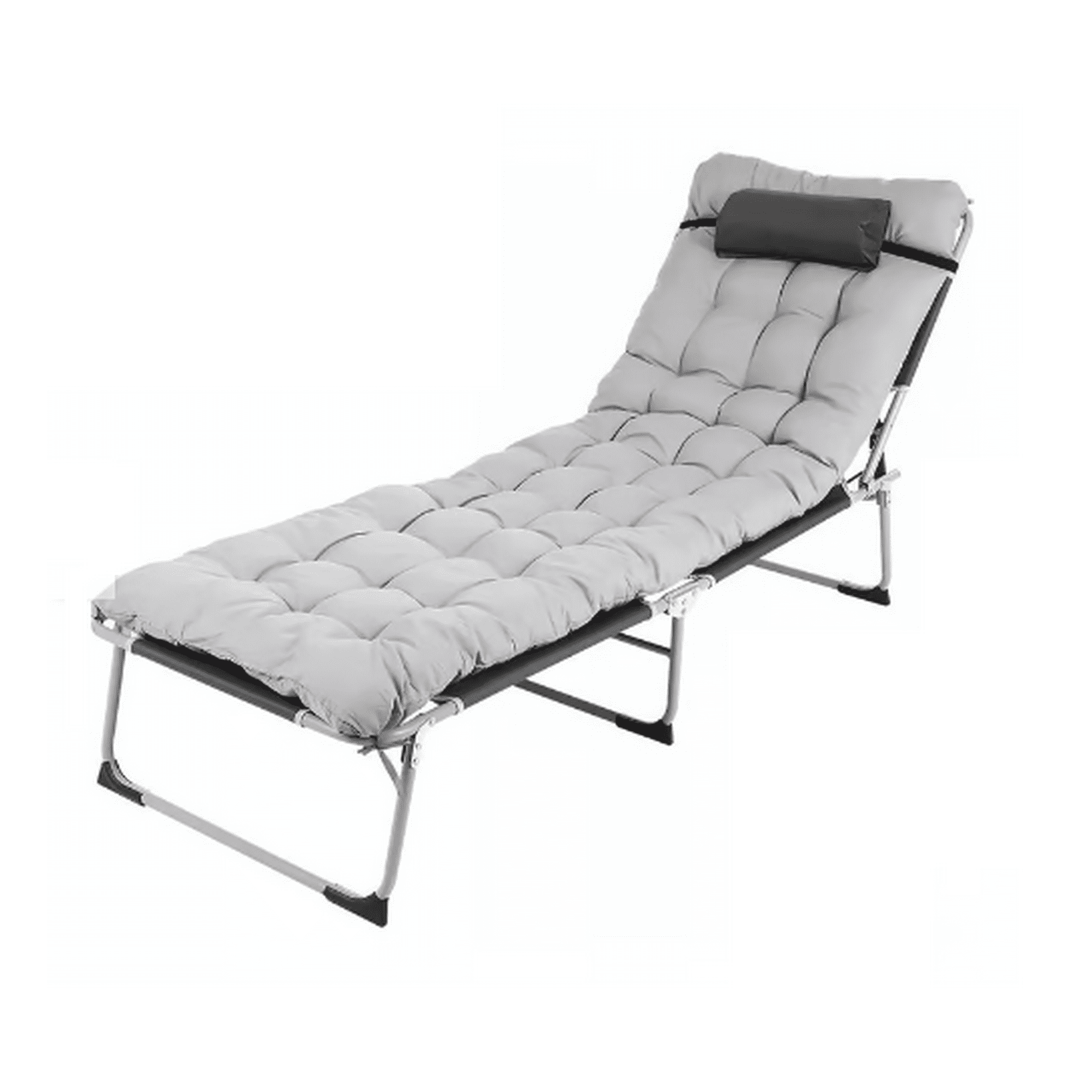 Genérico - Catre Cama Camping Plegable Portátil Con Colchón Y Almohada