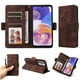 thumbnail image 1 of Carcasa FOXDOCK Samsung Galaxy M13 4G de cuero PU, diseño acolchado clásico, protección contra caídas y rayones, 1 of 5