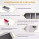 thumbnail image 5 of Trampa de Grasa Industrial Comercial de Acero Inoxidable, Cuatro niveles de filtración Trampa Interceptora de Grasa,Separador de Agua y Aceite con Cesta de Filtro Extraíble para Restaurante 50*25*25CM, 5 of 7