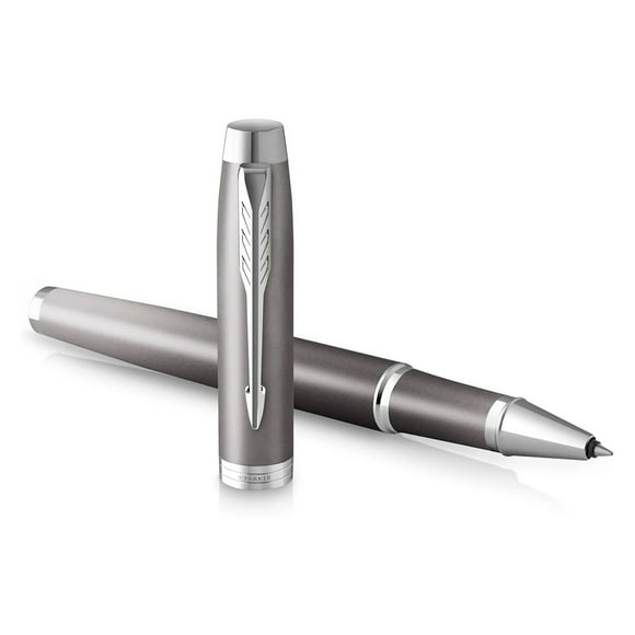 Roller Parker IM Writing Rituals Gris Punta Fina Tinta Negra