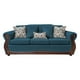 thumbnail image 1 of Sofá Con Resorte Estructural Grand Santi Chenille 4 Personas Petróleo X, 1 of 3