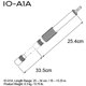 thumbnail image 2 of Brazo Extensor Triad-Orbit IO-A1A de Aluminio 24-32 cm, 2 of 3