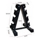 thumbnail image 2 of Rack para Mancuernas hasta 3 Pares de Fierro Almacenamiento, 2 of 2