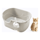 thumbnail image 2 of Arenero Caja Sanitaria Baño Para Mascotas Abierto Verde, 2 of 3