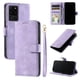 thumbnail image 3 of Funda Cartera para Samsung Galaxy S20 Ultra Tapa con Ranuras, Soporte y Correa Morado, 3 of 5