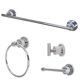 thumbnail image 1 of Juego de accesorios para baño Kingston Brass Concord de 4 piezas, 1 of 2