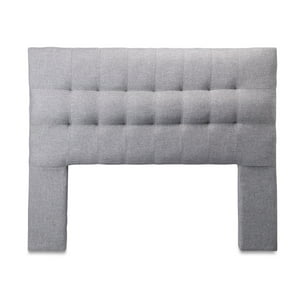 Dgb - Respaldo Cama King Lino Gris Alicante Cp