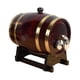 thumbnail image 1 of Barril De Envejecimiento De Madera Con Espiga, Barril De Madera Para Vino De Regalo, Para Mesa De Vino, 1,5 L, Retro, 1 of 5