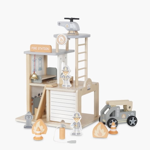 Form Design - Estación De Bomberos Infantil Multicolor
