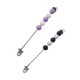 thumbnail image 1 of 2 Uds Tablero Ocupado Juguete Sensorial De Madera Habilidad Práctica Color Violeta Negro, 1 of 5