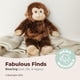 thumbnail image 3 of Peluche Bearington Swings The Monkey, animal de peluche con forma de mono de 15 pulgadas, 3 of 6