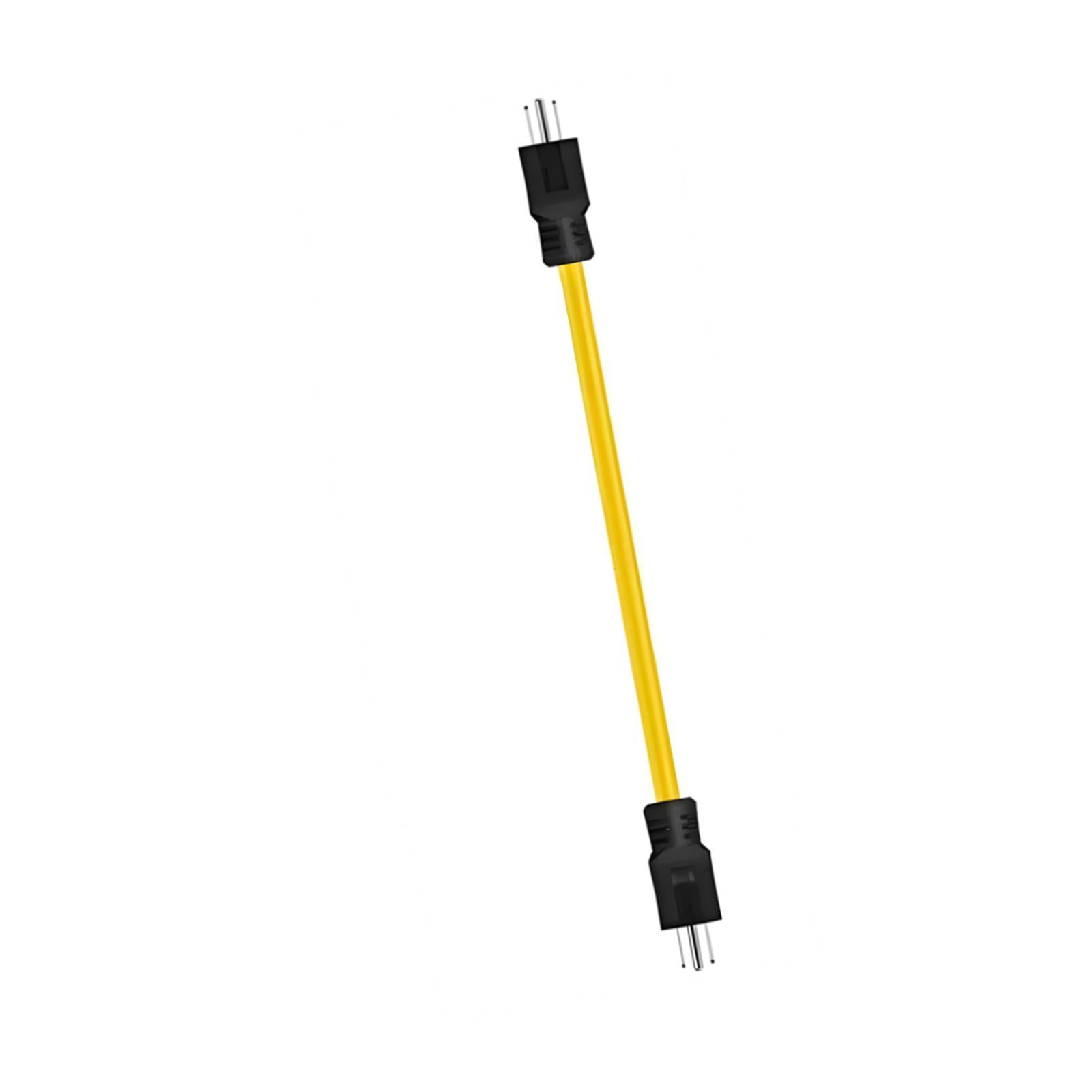 Bothyi - Cable De Extensión Doble Con Enchufe Estadounidense Resistente Al Agua Y Al Frío