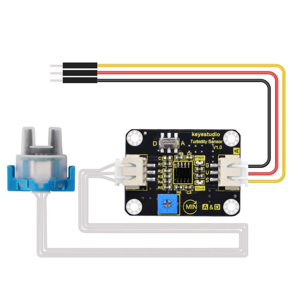 Módulo sensor de turbidez KEYESTUDIO V1 para Arduino 5V