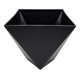 thumbnail image 3 of Macetero Maceta Geometrico Diseño Nordico De Plastico Negro, 3 of 6