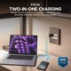 thumbnail image 3 of Cargador universal iHome GaN 45W USB-C con Power Delivery negro, 3 of 8