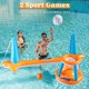 thumbnail image 3 of Set de flotador inflable para piscina JOYIN, red de voleibol y baloncesto, 3 of 7