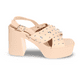 thumbnail image 2 of Sandalia Tacón Beige Vía Franca, 2 of 5