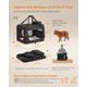 thumbnail image 5 of Transportadora Plegable para Perros Feandrea 60x42x42cm para 7-11kg, 5 of 9
