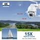 thumbnail image 2 of Cámara SV3C 4K PTZ Zoom óptico 15X Exterior IP67 WiFi, 2 of 3