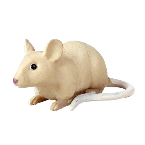 Ratones De Juguete Esculturas Modelo De Ratón Para Suministros De Fiesta De Jardín De Infantes De Vacaciones