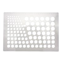 Magideal - Tablero De Filigrana Papel Herramienta De Manualidades Para Quilling Plantilla Con Guía De Pines Material Pp Adecuado Para Decoración De Escritorio Ta Pequeños Agujeros