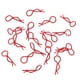 thumbnail image 5 of 20 Piezas De Clips De Cuerpo De Acero Inoxidable R Pin Shell Para 1/10 1/12 1/16 RC Car, 5 of 5