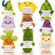 thumbnail image 1 of Set de 9 Figuras de Verduras Hechas a Mano – Cheerspace, 1 of 6