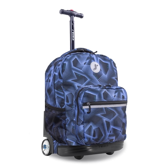 Mochila enrollable J World New York Sunrise Kids Disco de 18 pulgadas