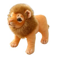 Bothyi - León De Peluche Juguetes Almohada Niños Regalos De Navidad Accesorios Para Fotos De Pie 28 Cm