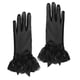 thumbnail image 4 of Guantes de encaje para mujer, guantes de disfraces, multifunción, elegante lazo, decoración, guantes de novia para cena festiva, fiesta, Cosplay, , Negro, 4 of 5
