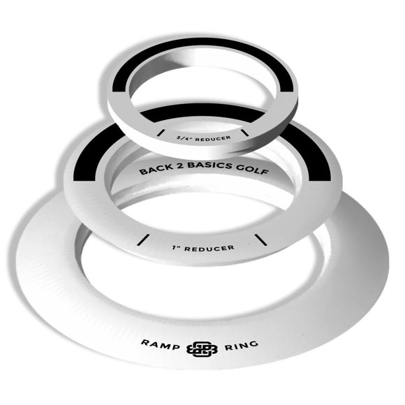 Aros de Putt BACK 2 BASICS GOLF para uso interior y exterior