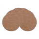 thumbnail image 1 of REGALWOVEN Juego de 6 Manteles Individuales para Decoración de Mesa de Comedor de Cocina, Mantel de Cuero Sintético Lavable Resistente al Calor Manteles Individuales Limpiables Amarillo 13*13in, 1 of 7