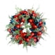 thumbnail image 1 of Guirnalda Colgante De Pared De Guirnalda De Flores De Navidad De 50 Cm Para Jardín De Oficina De Vacaciones Rojo, 1 of 5
