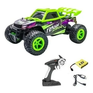 Genérico - Auto A Control Remoto 4X4 Recargable 20Kmh Verde