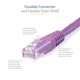 thumbnail image 3 of Cable Ethernet StarTech.com CAT6, 15 pies, morado, 650 MHz, 100 W, PoE++, 3 of 5