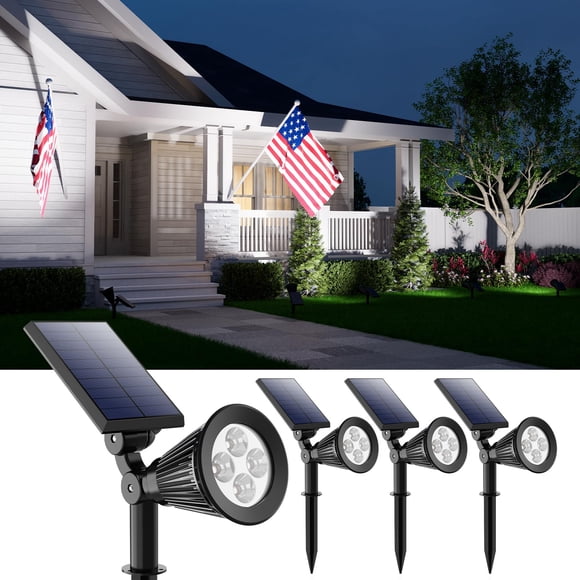 Focos LED impermeables FALOVE con energía solar para exteriores
