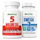 thumbnail image 1 of Pack 5 magnesios con omega 3 Nutrivital, 1 of 3