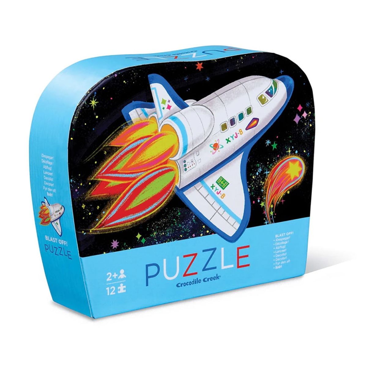 Mini Puzzle Despegue 12Pcs Crocodile Creek