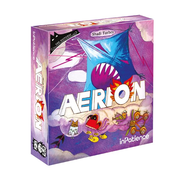 Juego de mesa Aerion en solitario o cooperativo para 1 o 2 jugadores desde hace más de 10 años