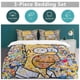 thumbnail image 5 of The Simpsons Bed Duvet Cover Microfiber Bedding Se3D Printed Lightweight3 Piece Comforter Se, Brings you wath, 5 of 5