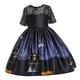 thumbnail image 3 of Vestidos Para Niñas Vestido De Vestir Princesa Para Halloween Boda Cosplay Negro, 3 of 5