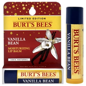 Burts Bees - Bálsamo Labial Hidratante -Vainilla En Frijol De Para Unisex - Bálsamo Labial (Edición Limitada)