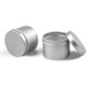 thumbnail image 3 of Lata para velas DINGPAI 236 ml, 12 piezas, redonda, de aluminio, color plata, 3 of 7