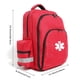 thumbnail image 2 of Mochila Médica Impermeable BNYYUG Roja 46x33x18 cm, 2 of 8