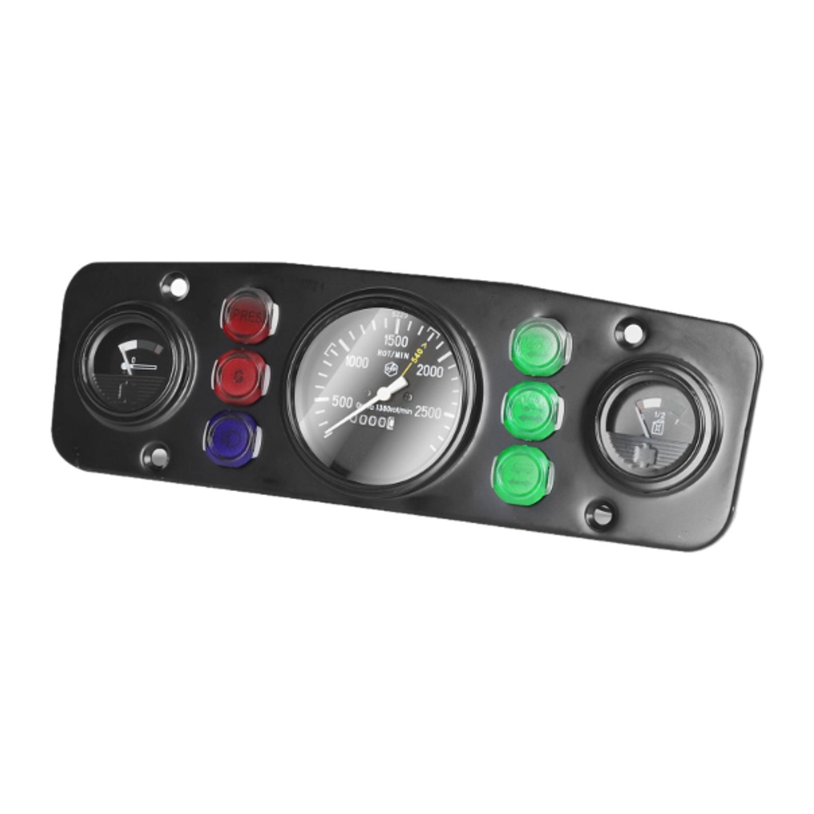 Ioensy - Panel De Instrumentos 3 En 1 Multifunción Para Tractores Universal Car Tractor