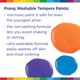 thumbnail image 4 of Paint Prang, témpera, lavable, rojo, 473 ml, 1 unidad, 4 of 7