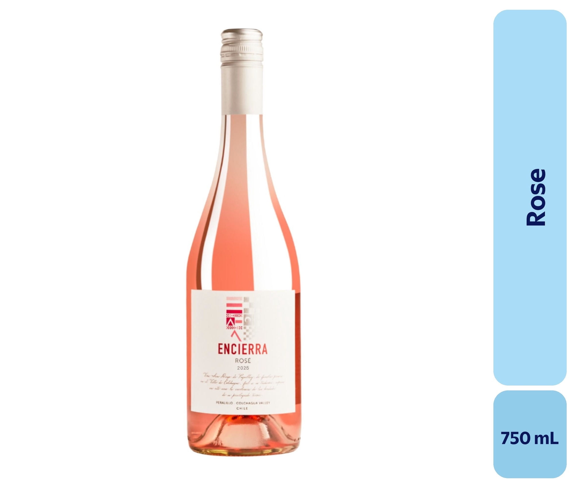 Vino Rose Botella 750 mL Encierra