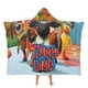 thumbnail image 1 of Tiempo de Timmy Manta Capa con Capucha Anti-Bolitas, Manta de Lana Ártica Suave, Manta Portátil de Felpa Ligera y Lujosa, Poncho para Siesta en Casa y Oficina, 100*130cm, 1 of 6