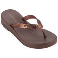Sandalia Mujer Bronce Comfort Grendha