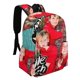 thumbnail image 2 of Pequeño Almuerzo-theme Backpack, Campus style schoolbag Bookbag with Adjustable Shoulder Straps And Large Zip Compartment, Unisex Travel Bags.42x30x15cm, 2 of 6